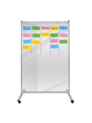 Predeľovacia tabuľa ECONOMY 150x120cm transparentná