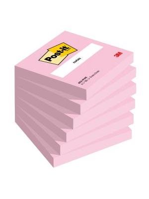 Bloček Post-it 76x76  ružový  6x100l