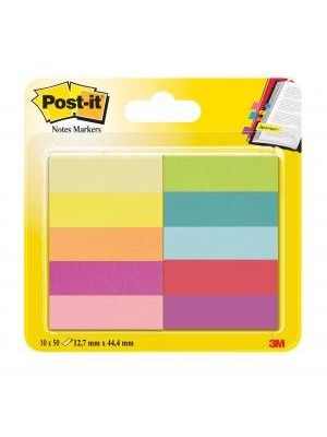 Záložky Post-it papierové 12,7x44,4mm