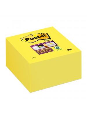 Bloček kocka Post-it Super Sticky 76x76mm žltá 350l