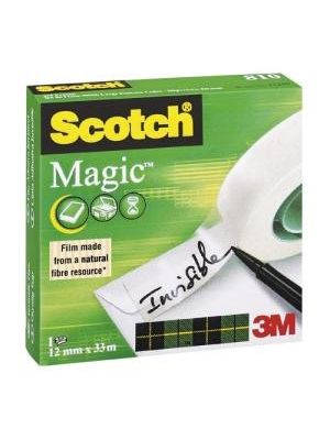 Lepiaca páska Scotch Magic neviditeľná popisovateľná 12mm x 33m v krabičke