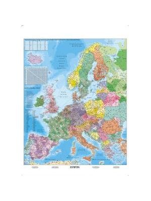 Mapa Európa PSČ