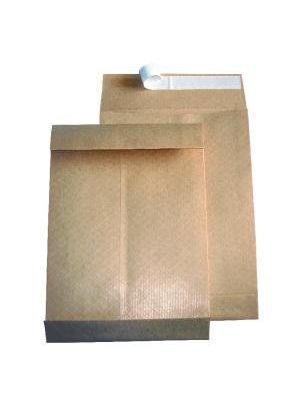 Taška B4 s X dnom a textilnou výstužou 100g, 250 x 353 mm hnedá
