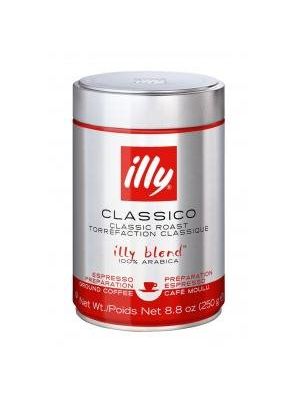 Káva Illy Espresso Classico v dóze mletá 250 g