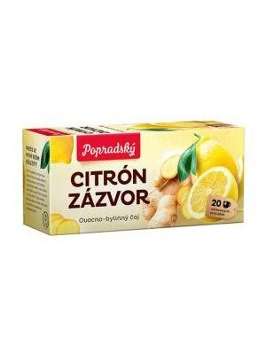 Čaj BOP ovocný citrón, zázvor 40g