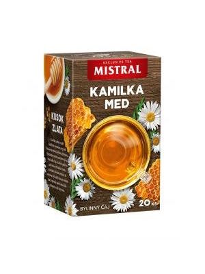 Čaj MISTRAL bylinný kamilka, med 30g