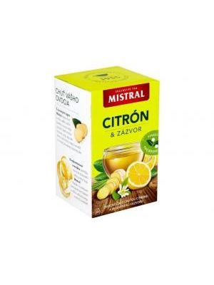 Čaj MISTRAL ovocný Citrón a zázvor HB 40 g