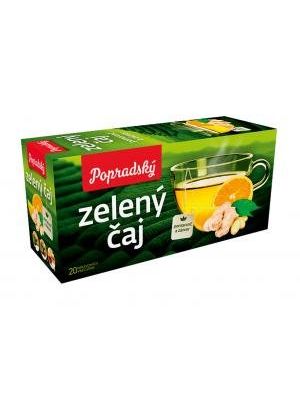 Čaj BOP zelený pomaranč a zázvor 30g