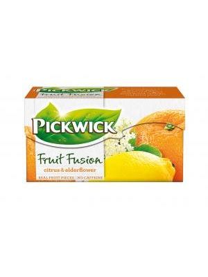 Čaj PICKWICK citrus s bazovým kvetom 20 x 2 g