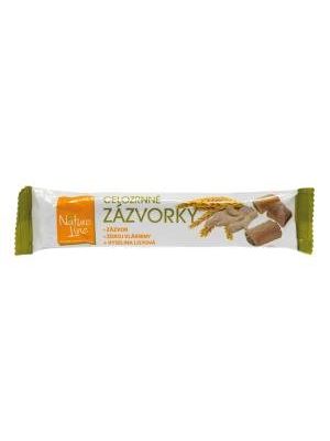NATURE LINE sušienky celozrnné Zázvorky 65 g