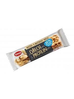 Tyčinka MYSLI s proteínom 40 g arašidy a arašid. máslo