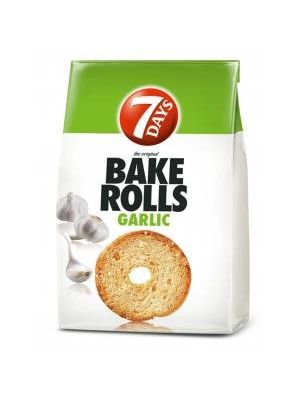 Bake Rolls 7 Days cesnakový 80 g