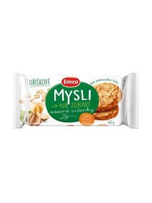 Ovsené sušienky MYSLI 60 g orieškové