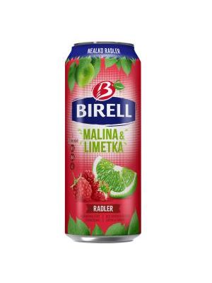 Pivo Birell`Z` nealko 24 x 0,5ℓ Limetka & Malina plechovka