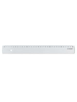 Pravítko Q-CONNECT 30cm transparentné