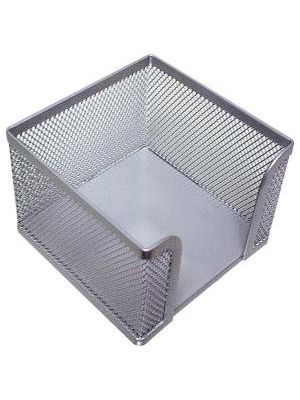 Drôtený stojan na blok `kocka` 95x80x95mm strieborný