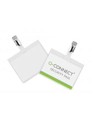 Visačka so štipcom zatvorená Q-CONNECT 90x60mm 25ks