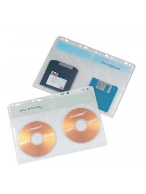 Obaly na archiváciu CD/DVD Q-CONNECT 10ks