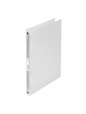 Zakladač 4-krúžkový Q-CONNECT celoplastový 1,6cm transparentný mliečny