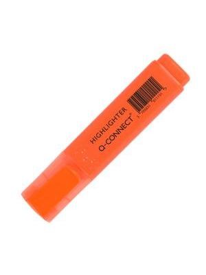 Zvýrazňovač Q-CONNECT oranžový