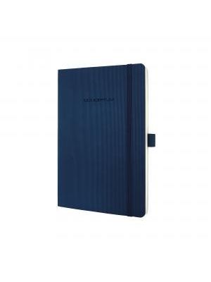 Zápisník CONCEPTUM linajkový tmavomodrý, mäkká väzba 135x210mm