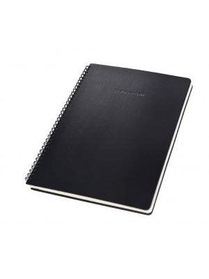 Zápisník CONCEPTUM so špirálou čierny 236x301mm