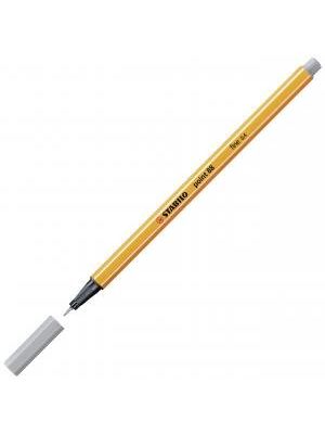 Liner STABILO Point 88 stredne sivý