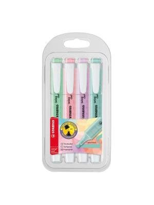 Sada zvýrazňovačov STABILO swing cool Pastel  4S