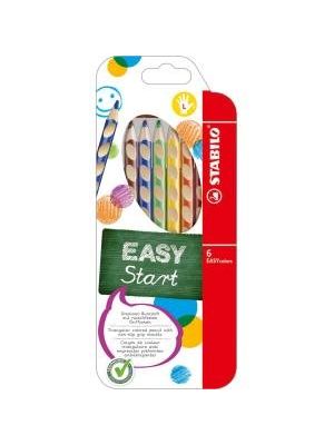 Drevené pastelky EASYcolors L 6sada