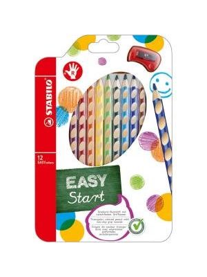 Drevené pastelky EASYcolors P 12sada