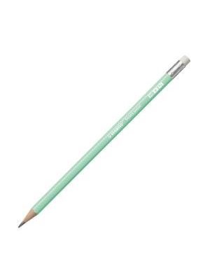 Ceruzka STABILO Swano Pastel HB s gumou pastel zelená