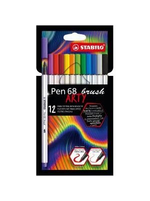 Sada STABILO  Pen 68 Brush Arty 12ks