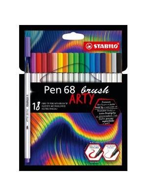 Sada STABILO  Pen 68 Brush Arty 18ks