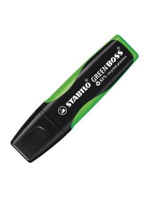 Zvýrazňovač  STABILO GREEN BOSS zelený