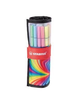 Sada popisovačov STABILO Pen 68 25 ks Rollerset `ARTY` Edition