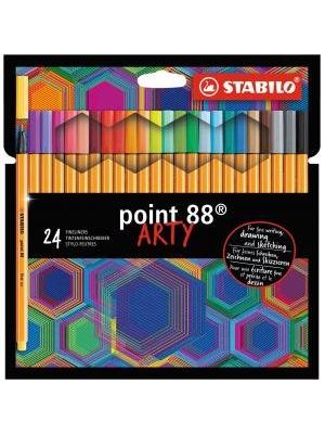 Sada linerov STABILO point 88/24S `ARTY`
