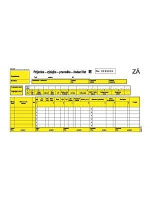 Príjemka - výdajka - prevodka - dodací list 2/3 A4 čísl.samoprepis 150 listov