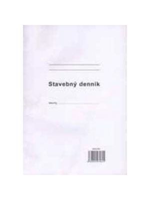 Stavebný denník A4 25x3+8 listov samoprepis číslovaný far