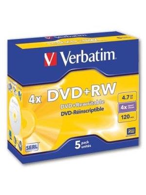 Verbatim DVD+RW 4x klasický obal