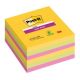 Bloček Post-it Super Sticky CARNIVAL, veľkosť 101x 101 mm, 6 bločkov po 90 lístkov